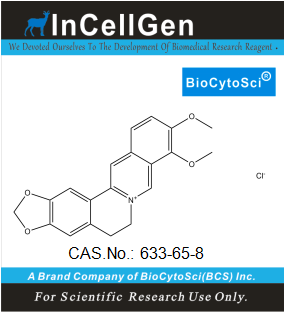 Berberine hydrochloride,633-65-8​IC-0225779